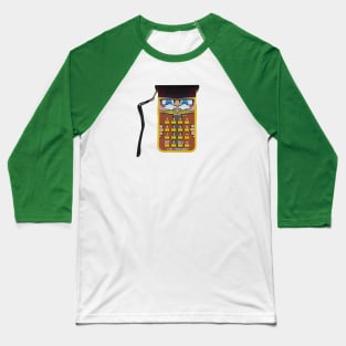 Little Professor Calculator Baseball T-Shirt